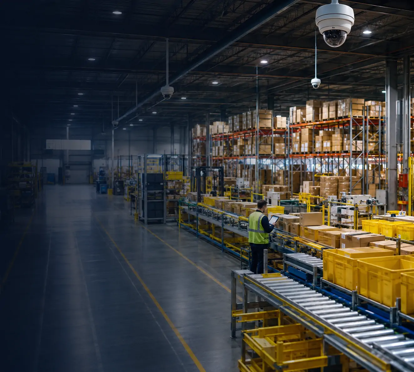 Warehouse Monitoring & CCTV Deployment